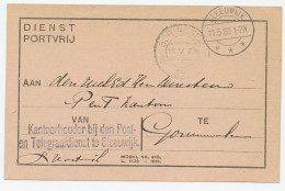 Dienst PTT Sleeuwijk - Gorinchem 1920 - Meubilair - Unclassified