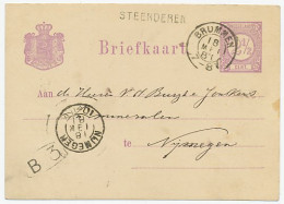 Naamstempel Steenderen 1881 - Brieven En Documenten