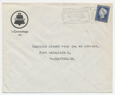 Firma Envelop Den Haag 1949 - Klok / Bel  - Non Classés