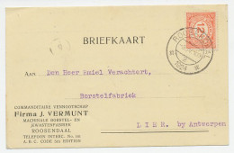 Firma Briefkaart Roosendaal 1924 - Kwasten / Borstels - Ohne Zuordnung