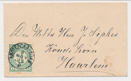 Trein Kleinrondstempel Amsterdam - Edam B 1899 - Lettres & Documents