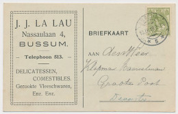 Firma Briefkaart Bussum 1918 - Delicatessen - Comestibles - Ohne Zuordnung
