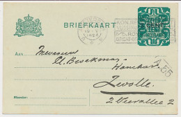 Briefkaart G. 173 A II Amsterdam - Zwolle 1924 - Postwaardestukken