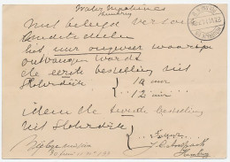 Dienst PTT Houtrijk En Polanen Betreffende Bestelling 1911 - Non Classés