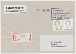 MoPag / Mobiel Postagentschap Aangetekend Joppe 1995 - Unclassified