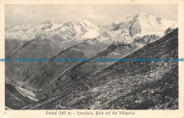 R130486 Oetztal. Ramoljoch Blick Auf Die Wildspitze. Stengel - World