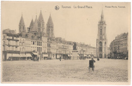 CPA CARTE POSTALE BELGIQUE TOURNAI LA GRAND' PLACE - Sonstige & Ohne Zuordnung