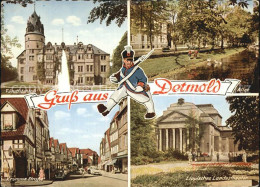 72431277 Detmold Schloss Alee Lippisches-Landestheater Krumme-Strasse Detmold - Detmold