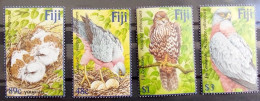 Fiji 2002, Goshawks - Birds Of Prey, MNH Stamps Set - Fidji (1970-...)