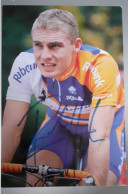 Autographe Robert Hunter Rabobank - Ciclismo