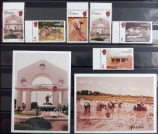 Gambia 1997, Economy Growth, Two MNH And Stamps Set - Gambie (1965-...)