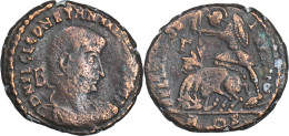 ROME - Maiorina - CONSTANCE GALLE - 352 AD - Cavalier à Terre - 5.21 G. - RIC.258 - 20-057 - L'Empire Chrétien (307 à 363)