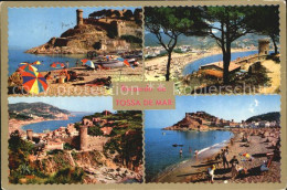 72431064 Tossa De Mar Costa Brava Strand Burg Costa Brava - Andere & Zonder Classificatie