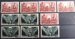 Romania (10 Timbres) - Unused Stamps