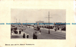 R131657 Drive And Jetty Great Yarmouth. 1912 - Monde