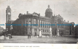 R131658 Birmingham Council House And Art Gallery. 1905 - Monde