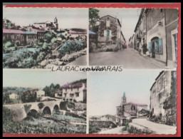 07 - LAURAC EN VIVARAIS -Multivues ----sans Légende --legerement Colorisée----CPM GF - Autres & Non Classés