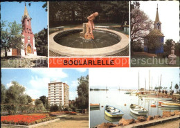 72430987 Boglarlelle Balatonlelle Brunnen Kirche Hafen Boglarlelle Balatonlelle - Hungary