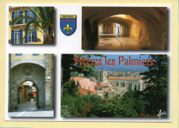 83. HYERES LES PALMIERS – Multivues / Blason (animée) (voir Scan Recto/verso) - Hyeres