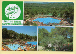 83. FREJUS – Holiday Green / Camping Caravaning / 3 Vues (animée) (voir Scan Recto/verso) - Frejus