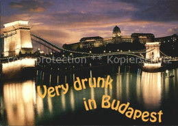 72430966 Budapest Nachtaufnahme Very Drunk Budapest - Hongrie