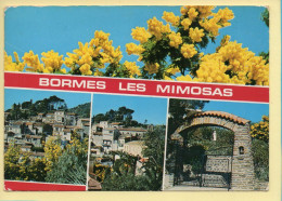 83. BORMES-LES-MIMOSAS – Multivues / Fleurs (voir Scan Recto/verso) - Bormes-les-Mimosas