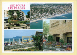 83. Souvenir De SIX-FOURS-LES-PLAGES – 4 Vues (carte Toilée) (voir Scan Recto/verso) - Six-Fours-les-Plages