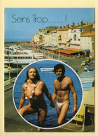 83. Seins Trop..... !  – 2 Vues (animée) (voir Scan Recto/verso) - Saint-Tropez