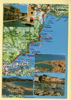83. SAINT-TROPEZ – PORT-GRIMAUD – Multivues – Carte Géographique (voir Scan Recto/verso) - Saint-Tropez