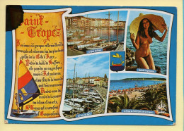 83. SAINT-TROPEZ – Multivues / Blason (animée) (voir Scan Recto/verso) - Saint-Tropez