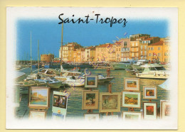 83. SAINT-TROPEZ – Le Port – Les Peintres (animée) (voir Scan Recto/verso) - Saint-Tropez