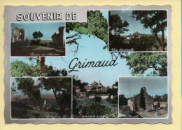 83. GRIMAUD – La Capitale Historique Des Maures – Multivues / Souvenir (voir Scan Recto/verso) - Port Grimaud