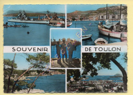 83. TOULON – Multivues (animée) CPSM (voir Scan Recto/verso) - Toulon