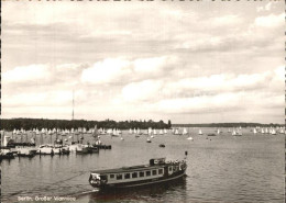 72430875 Berlin Grosser Wannsee Segelboote Fahrgastschiff Berlin - Otros & Sin Clasificación