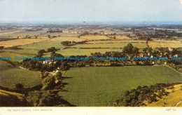 R129845 The South Downs. Near Brighton. Jarrold. RP. 1959 - Wereld