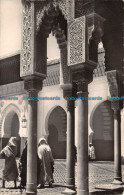 R131682 Casablanca. Nouvelle Mosquee. Detail Des Colonnades. La Cigogne. RP. 195 - Wereld