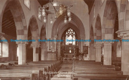 R130587 All Saints Church Interior. Clevedon. Harvey Barton. 1916 - Welt