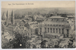 CPA CARTE POSTALE BELGIQUE SPA VUE PANORAMIQUE DU KURSAAL - Autres & Non Classés