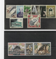 MONACO   492/502 **    NEUFS SANS CHARNIERE - Unused Stamps