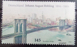 Germany 2006, Johann August Röbling - Bridge, MNH Single Stamp - Nuevos