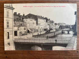 Epinal - Le Canal Des Grands Moulins Et Le Quai Des Bons-Enfants - A Circulé Le 17/03/1917 - Epinal