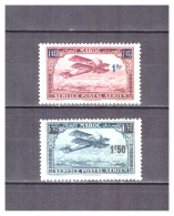 MAROC   PA    N ° 32  /  33  .  PAIRE   SURCHARGES   .  NEUVE   *  . SUPERBE  . - Airmail