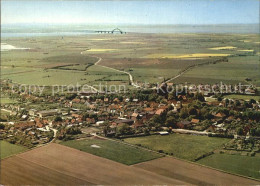 72430324 Fehmarn Burg Fehmarnsundbruecke Flugaufnahme Albertsdorf - Fehmarn