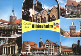 72430296 Hildesheim Andreas Kirche Fachwerkh?user Theater Michaeliskirche Hildes - Hildesheim