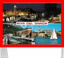 CPSM/gf  LAC DE GARDE (Italie)  Riva Del Garda.  Multivues....S1601 - Autres & Non Classés