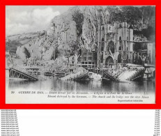CPA  MILITARIA. Guerre 1914-18. DINANT. Détruit Par Les Allemands, L'église Et Le Pont Sur La Meuse...CO1927 - War 1914-18