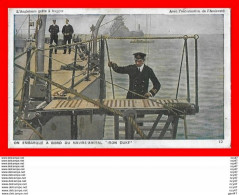 CPA  L'Angleterre Prête à Frapper. On Embarque Sur Le Navire-amiral "Iron-Duke"...CO1916 - Guerra