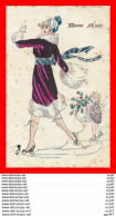 CPA Illustrateur MIKI.  Femme Et Ange En Patin à Roulettes. Bonne Année...CO2225 - Nanni