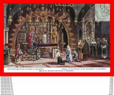 CPA  Illustrateur F. PERLBERG.  Eglise Du Calvaire à Jérusalem...CO2234 - Other & Unclassified