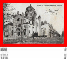 CPA  JUDAISME. DIJON.  Boulevard Carnot, La Synagogue...CO2327 - Giudaismo